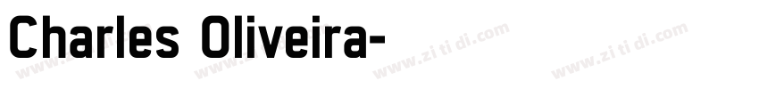 Charles Oliveira字体转换